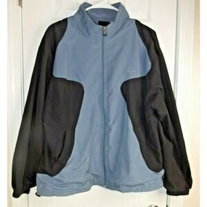 HEAD WINDBREAKER Reflective Light VINTAGE JACKET - Mens MEDIUM Tennis Full Zip
